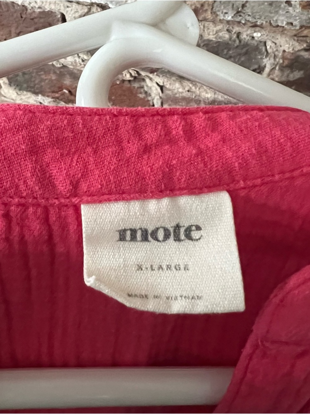 Women's Long-Sleeve Tee in Hot Pink - Picture 3 of 5